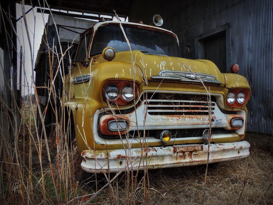 Truck Photograph - Old Spartan 001 by Lance Vaughn