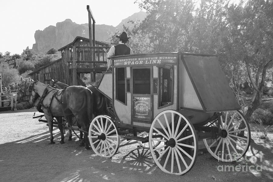 Old Stagecoach Photograph by Beverly Guilliams