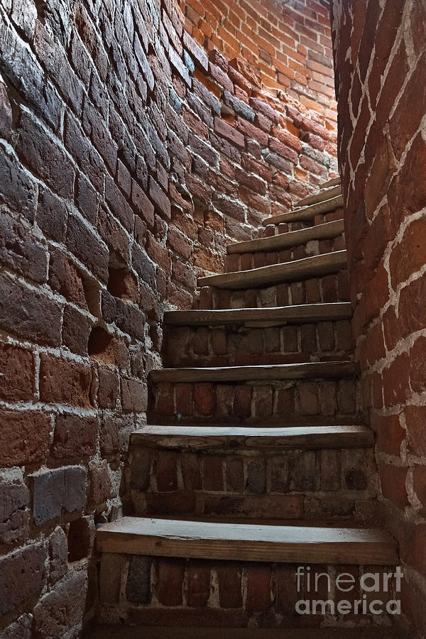 Old Stairs Photograph by Inge Riis McDonald