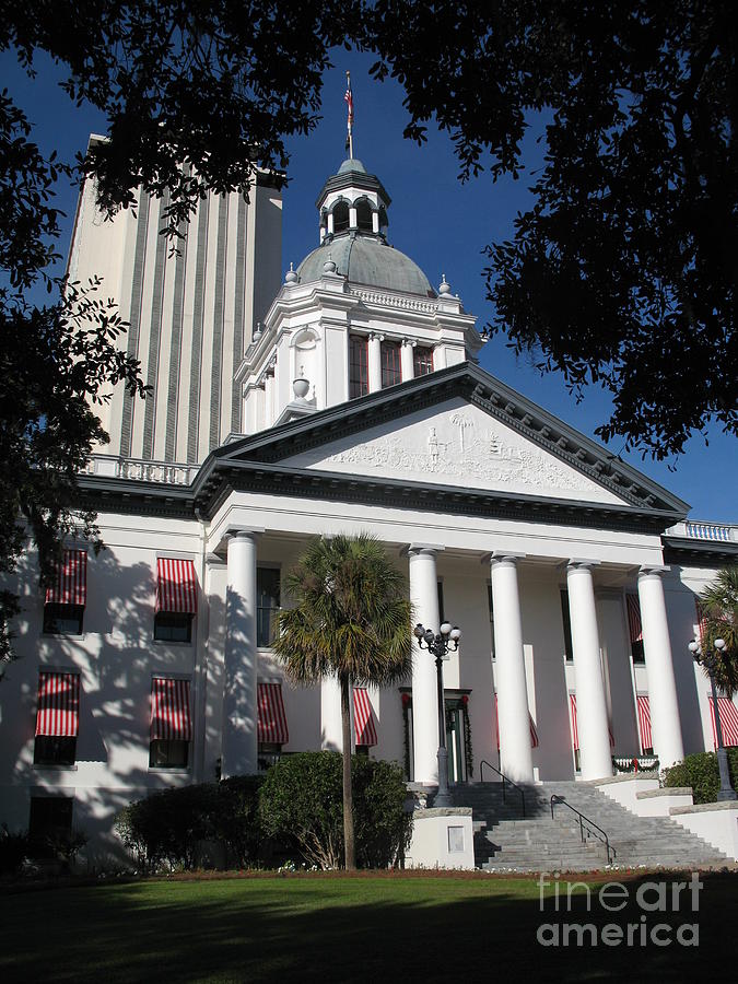 Old State Capitol - Florida Photograph by Christiane Schulze Art And Photography