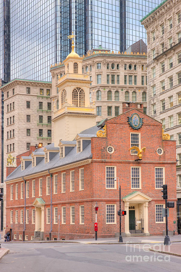 Old State House III Photograph by Clarence Holmes