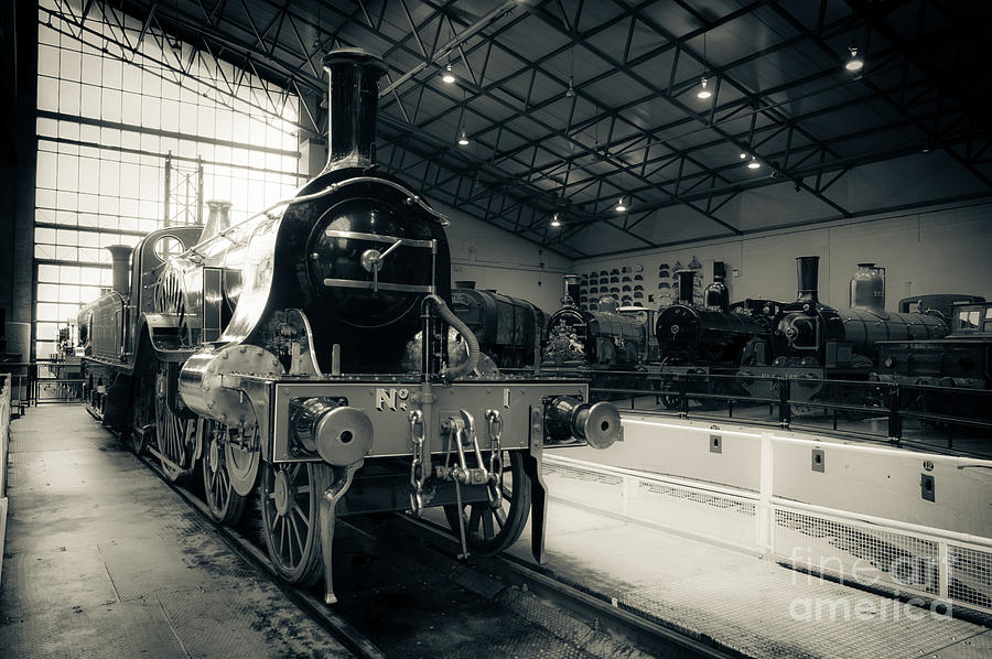 Old steam engines Photograph by Peter Noyce