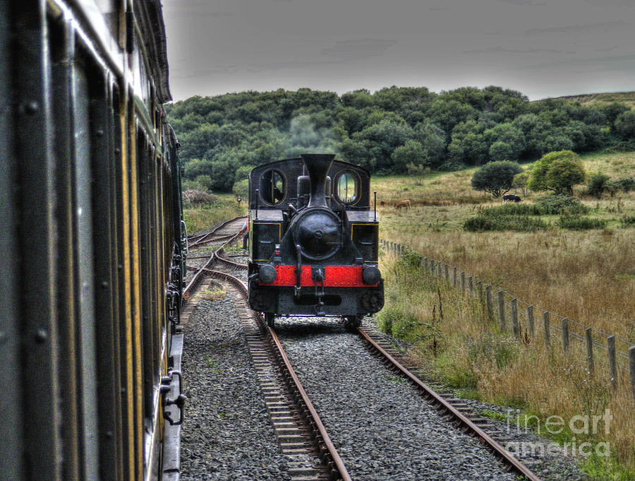 Old Steam Train Photograph by Nina Ficur Feenan