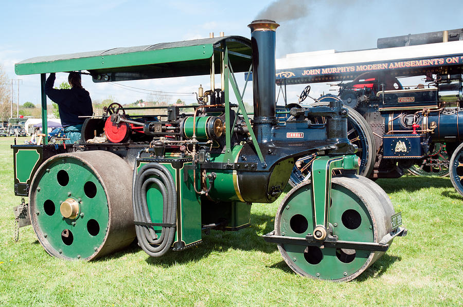 Old Steam Roller #1 Photograph by Roy Pedersen