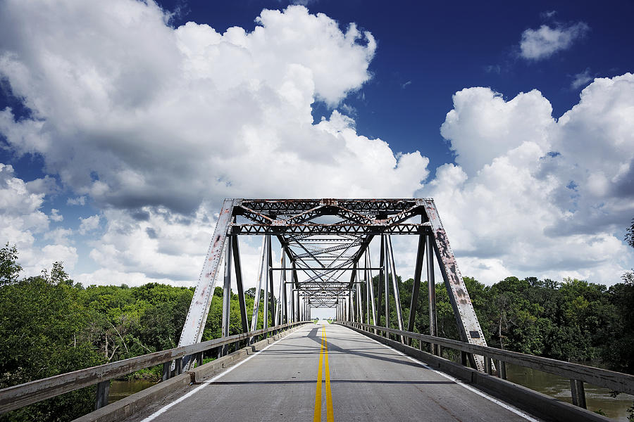 Old Steel Girder Bridge Photograph by Donald Erickson - Fine Art America