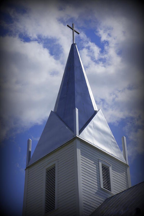 Old Steeple Photograph by Laurie Perry