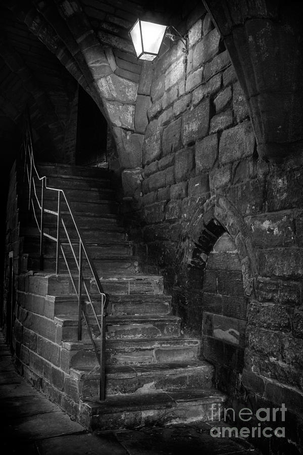 Old Steps in Chester England Photograph by Ann Garrett