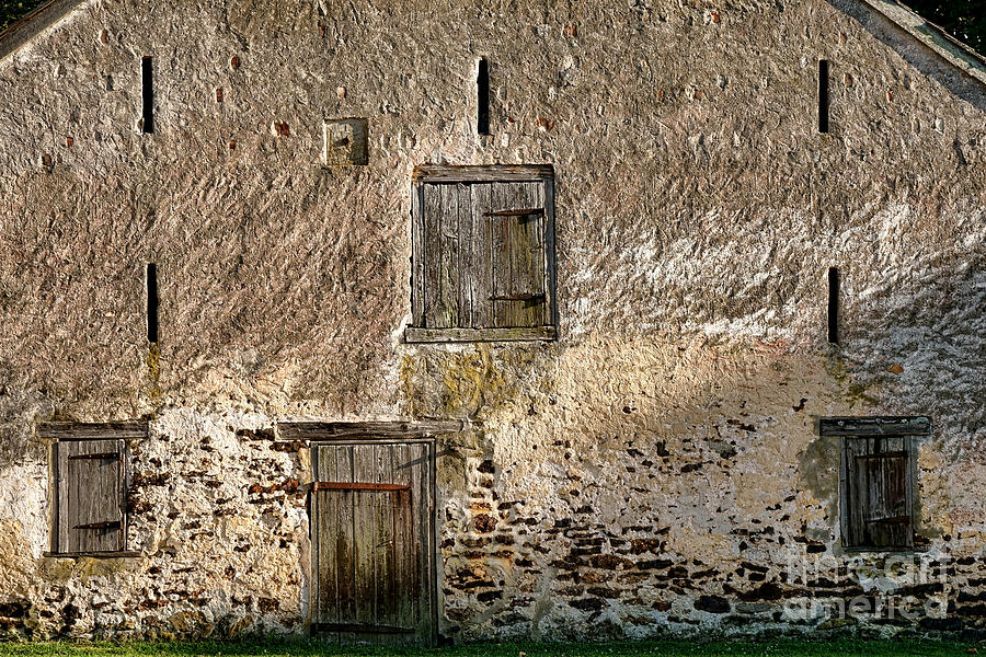 Old Stone Barn Photograph by Olivier Le Queinec