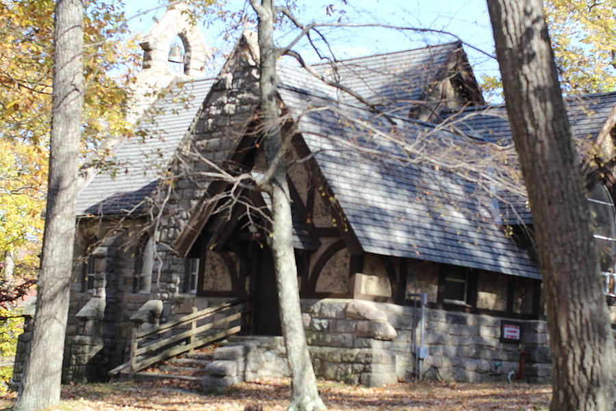 Old stone church Photograph by Denise Cicchella