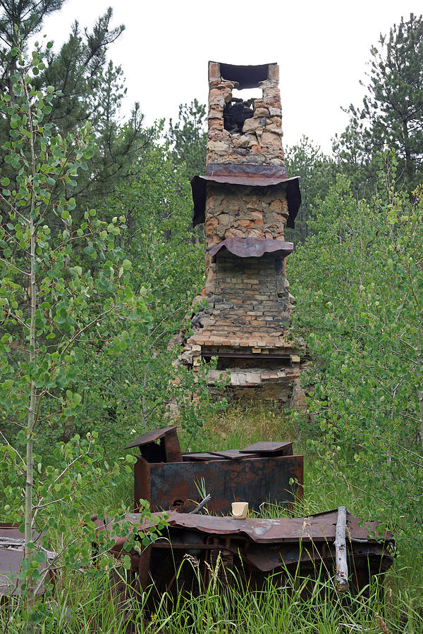 Old Stone Fireplace Photograph By Cheryl Harwood