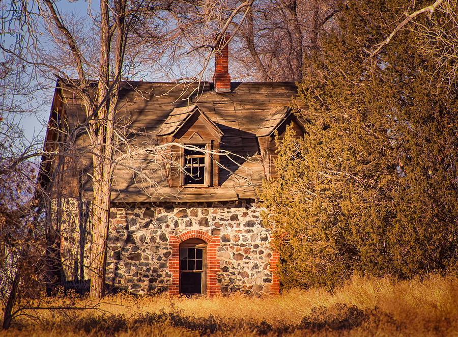 Old Stone House Photograph by Janis Knight