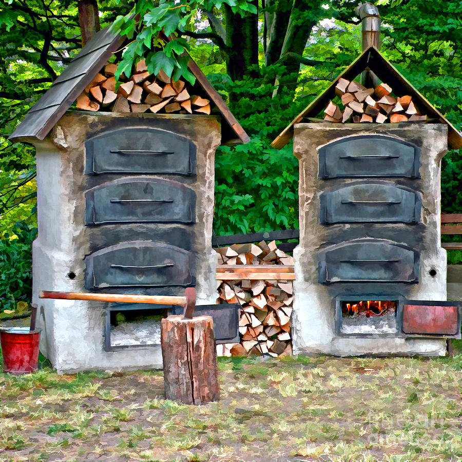 Old Stone Ovens Outside Photograph by Gabriele Pomykaj