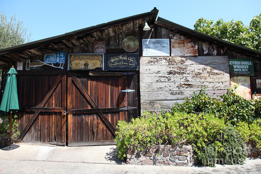 Old Storage Shed At The Swiss Hotel Sonoma California 5d24458 