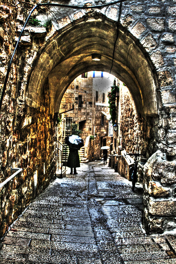 Book Photograph - Jerusalem Art by Doc Braham