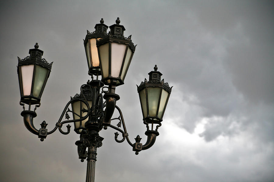 Old street lamps in Moscow Russia Photograph by Jean Schweitzer - Fine ...