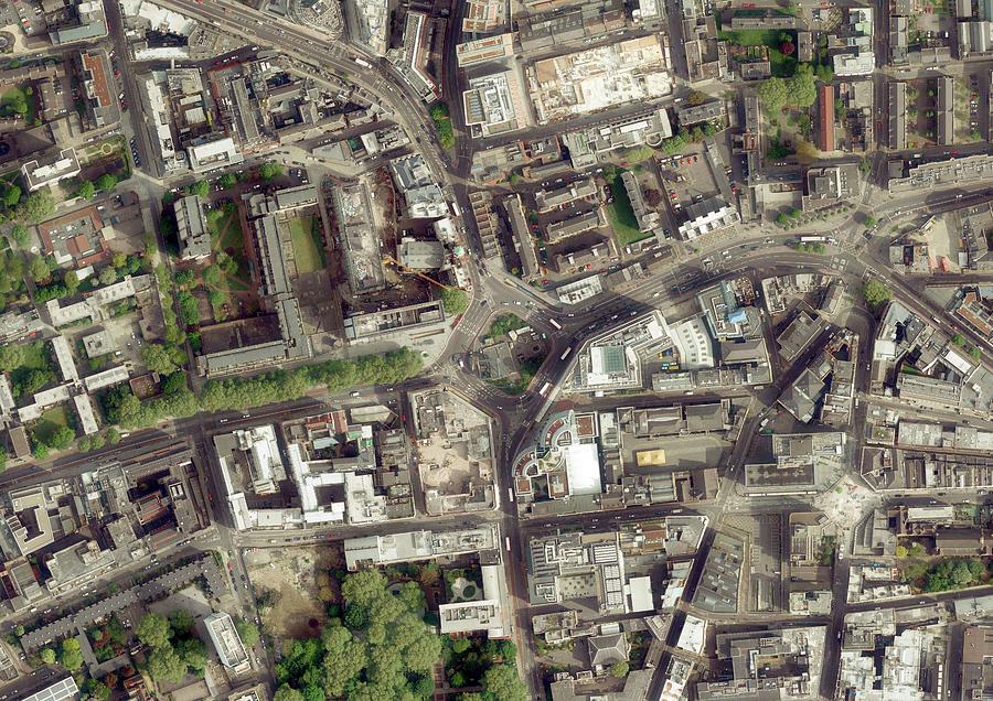 Old Street Roundabout Photograph by Getmapping Plc/science Photo Library
