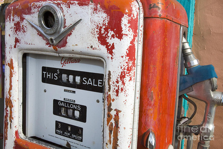 Old Style Gilbarco gas pump Photograph by Jason O Watson - Fine Art America