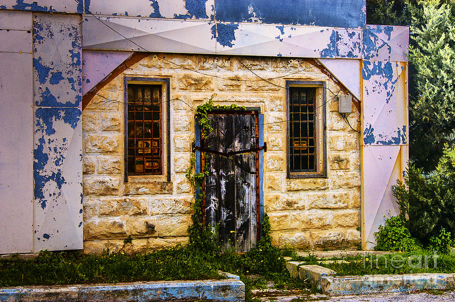 Old Supply Door Photograph by Rick Bragan