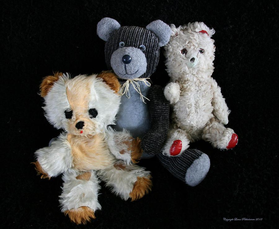 old teddy bears