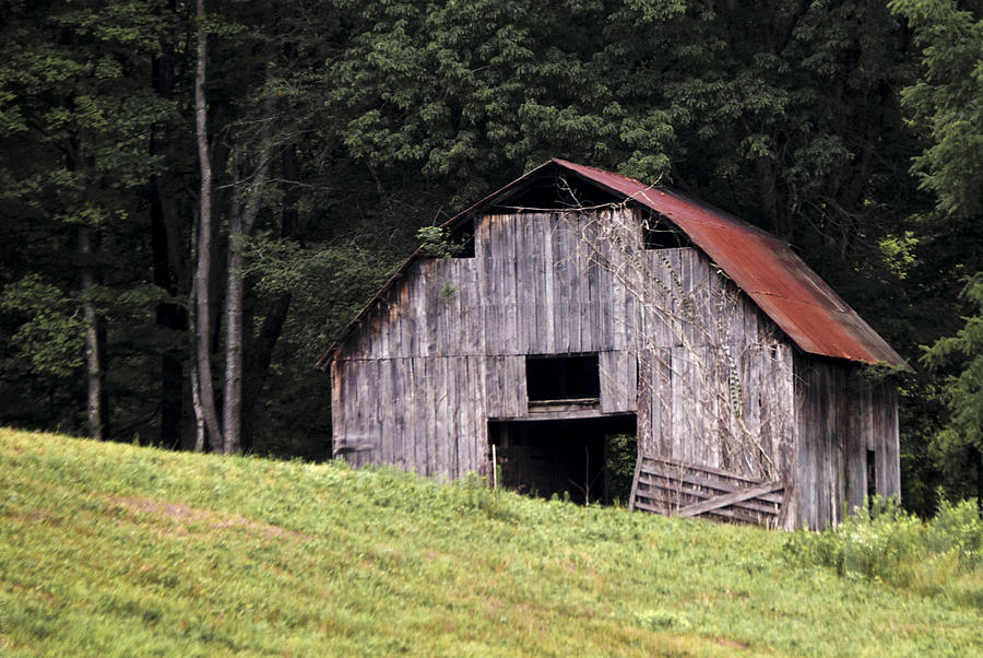 Old Tennessee Hay Barn Photograph by Debbie Karnes