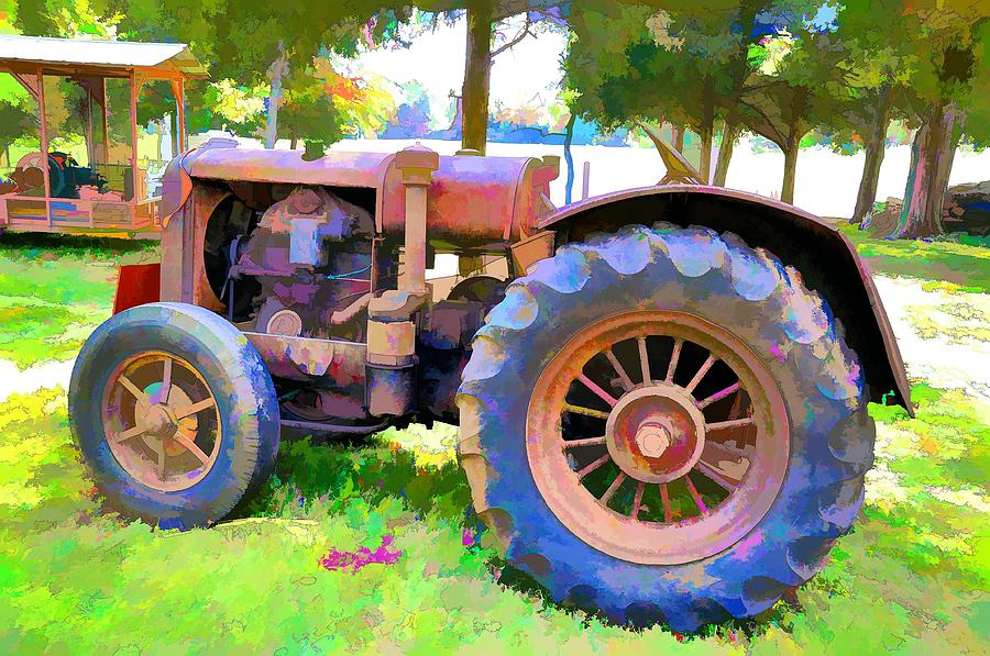 Old Tennessee Tractor Photograph by Jan Amiss Photography