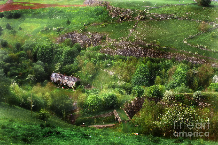 Old Terrace Houses Found Hidden In The Peak District - England Photograph by Doc Braham