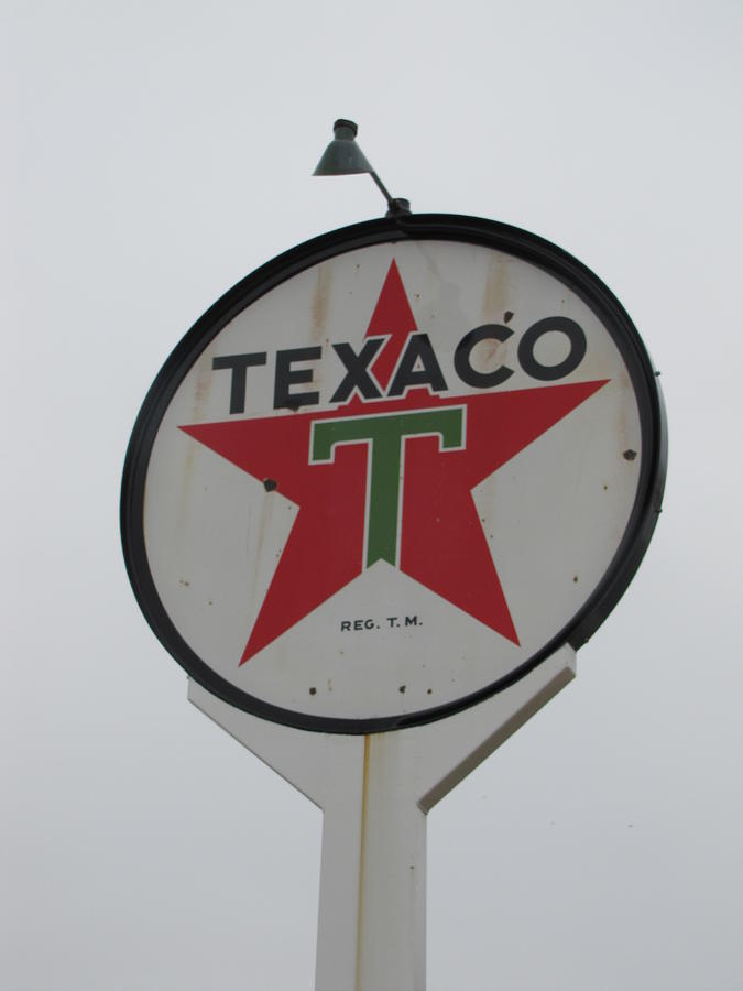 Old Texaco Sign Photograph by Shawn Hughes