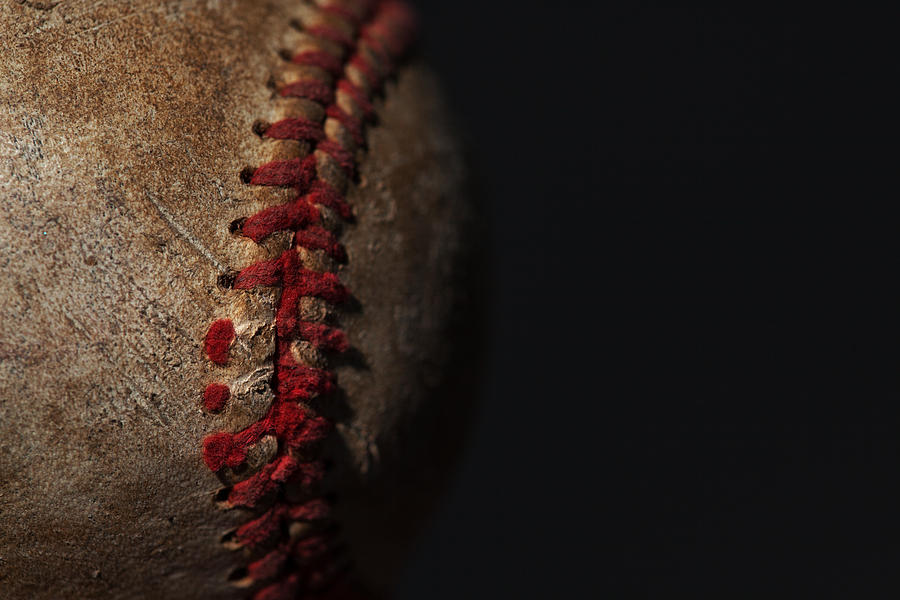 Baseball Photograph - Old Time Baseball by Karol Livote