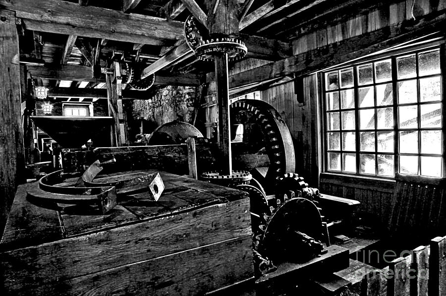 Old Time Gears Photograph by Adam Jewell