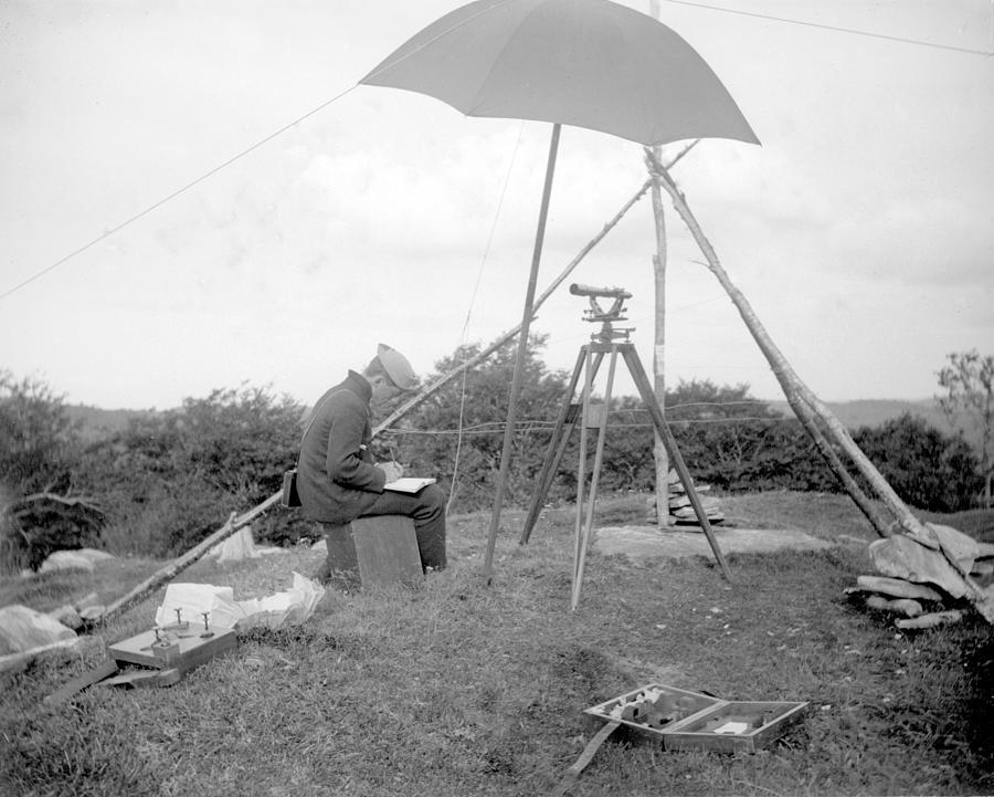 Old Time Surveyor Photograph by William Haggart
