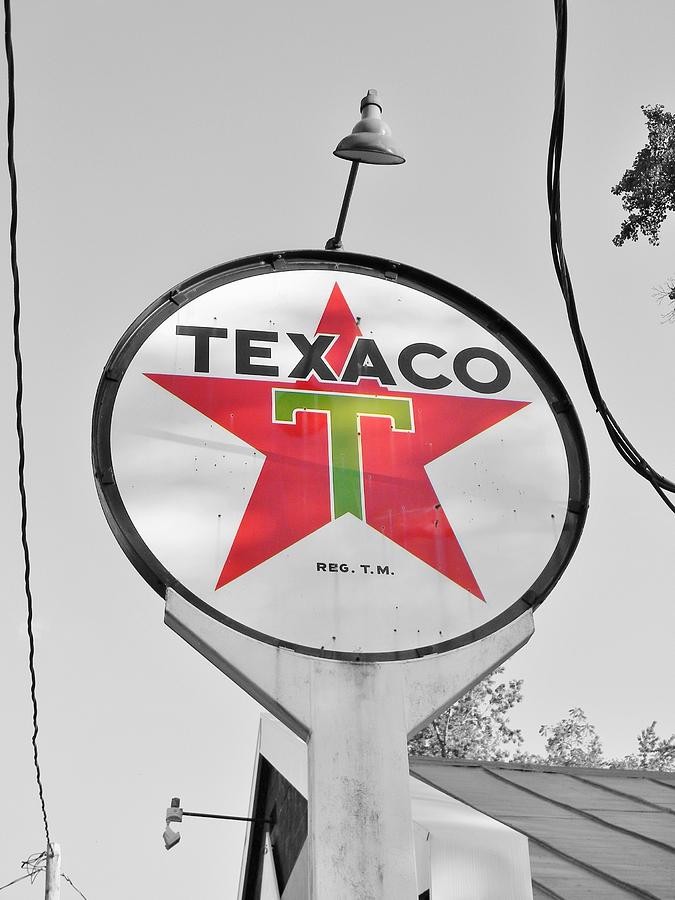 Old Time Texaco 2 Photograph by Jean Goodwin Brooks