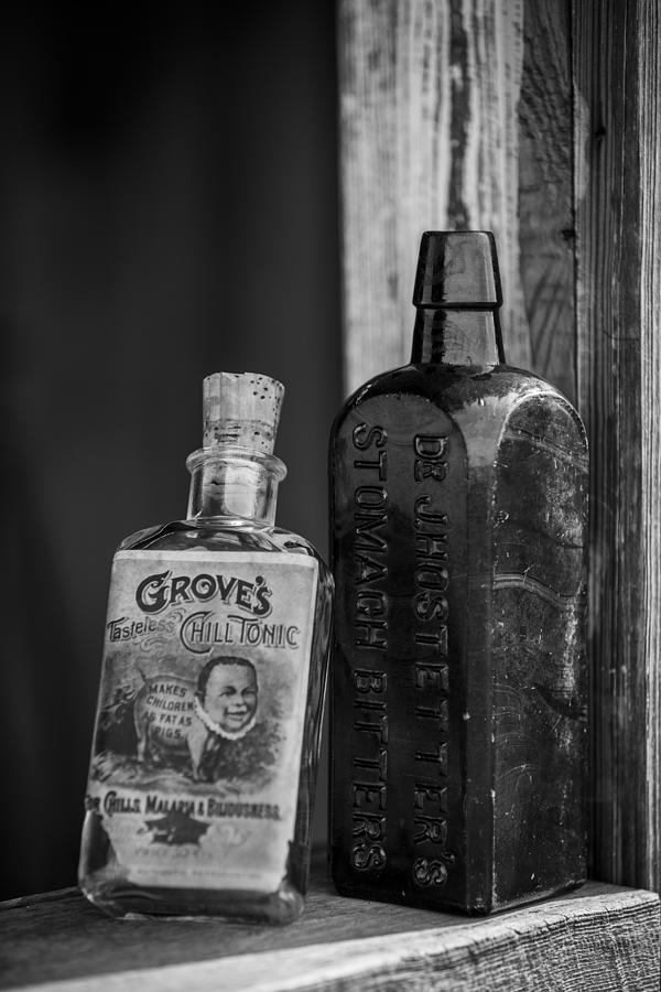 Old Time Tonics Photograph by Amber Kresge