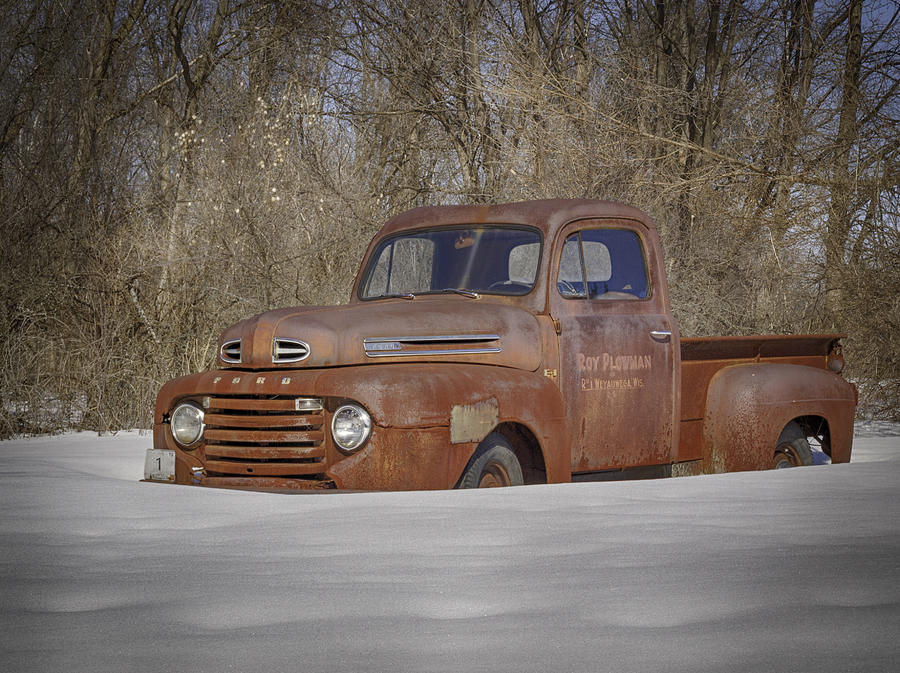 Old Timer In Color Photograph by Thomas Young