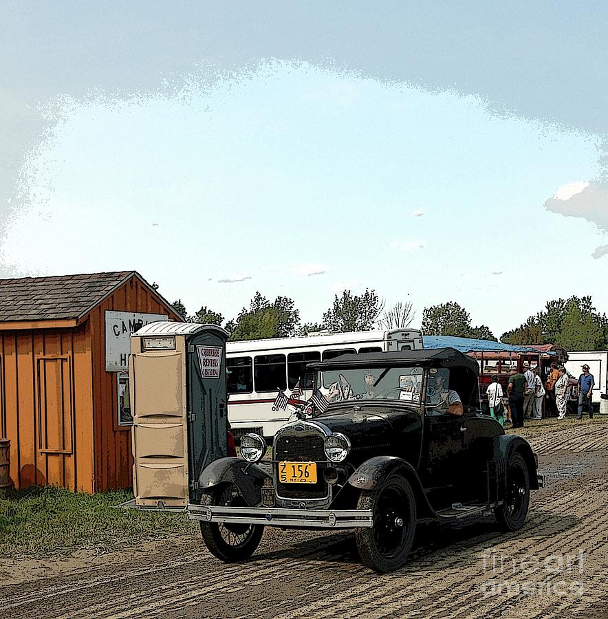 Transportation Photograph - Old Times by Kathleen Struckle