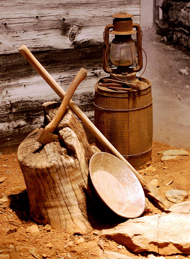 Old Tools Photograph by AJ  Schibig