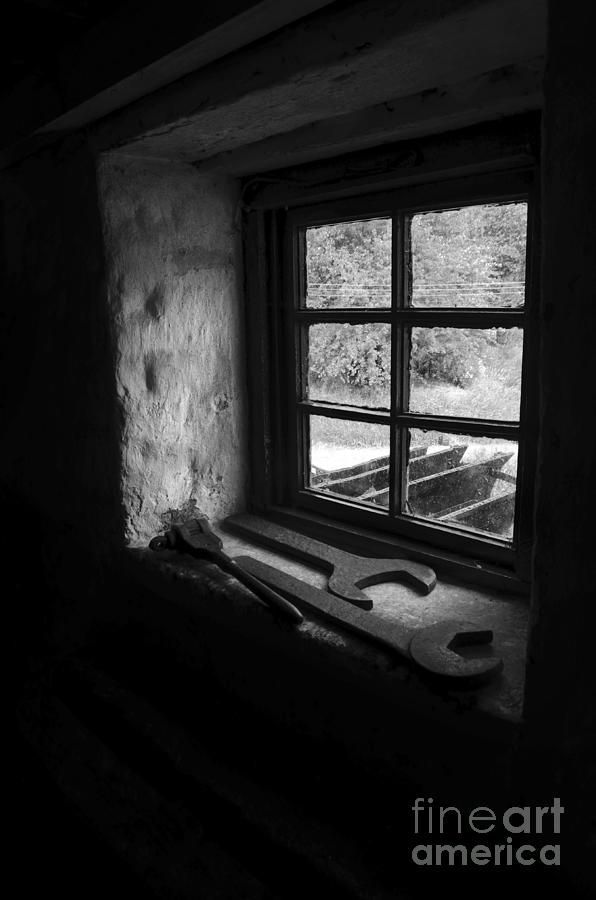 Old tools on the little window Photograph by RicardMN Photography