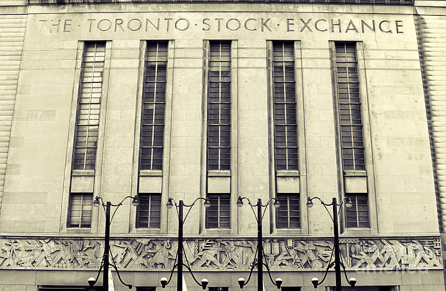 Old Toronto Stock Exchange Photograph by Charline Xia