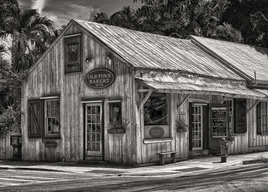 Architecture Photograph - Old Town Bakery - Key West - circa 1877-1977 by Frank J Benz