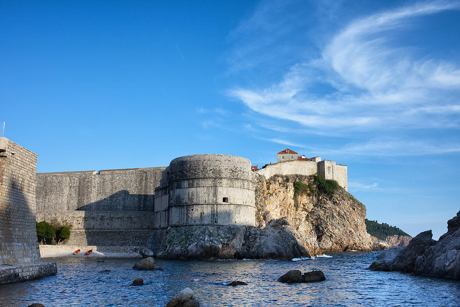 Old Town Fortification of Dubrovnik Photograph by Artur Bogacki