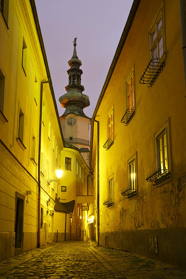 Old town in Bratislava. Photograph by Milan Gonda