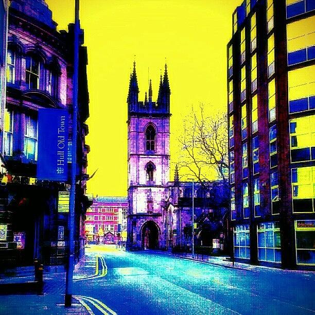 Edited Photograph - Old Town In Hull City Centre!! by Chris Drake