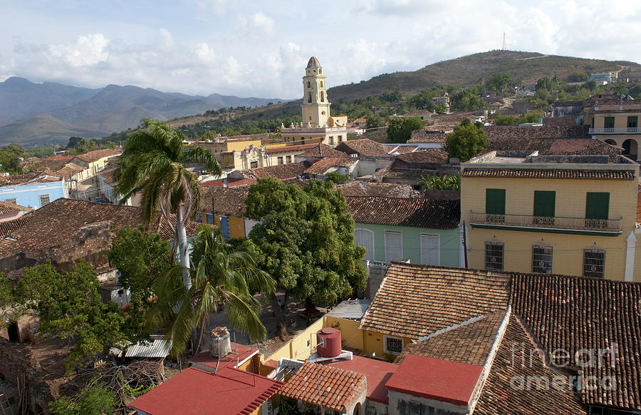 Old Town In Trinidad, Cuba Photograph by Bill Bachmann - Fine Art America