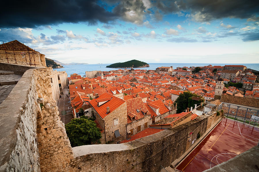 Old Town of Dubrovnik in Croatia Photograph by Artur Bogacki