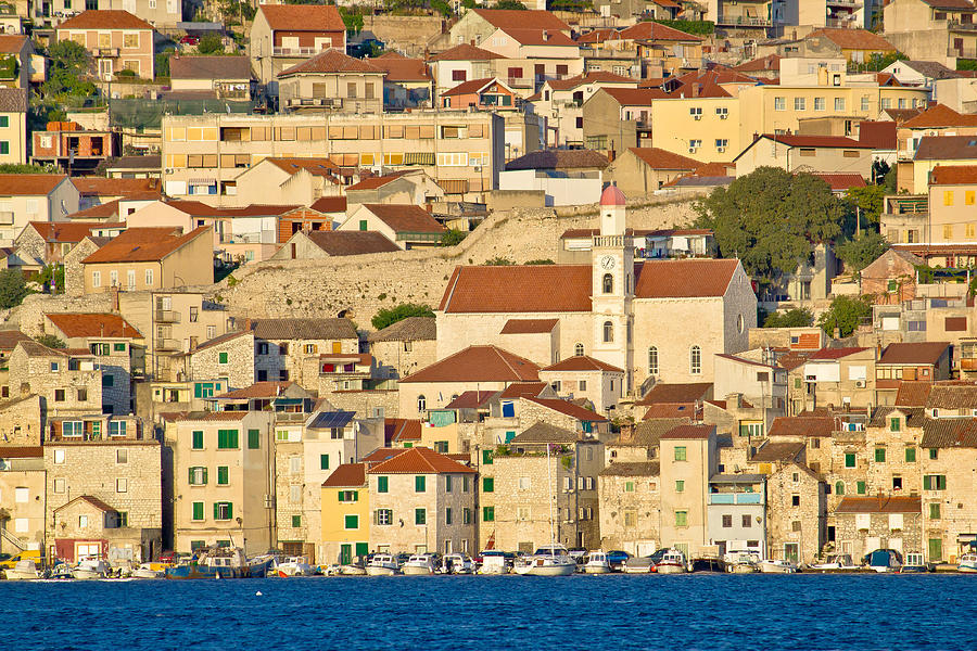 Old town of Sibenik waterfront Photograph by Brch Photography