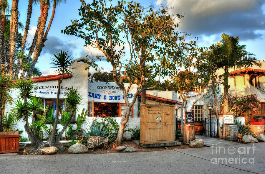 Old Town San Diego Colors Photograph by Mel Steinhauer