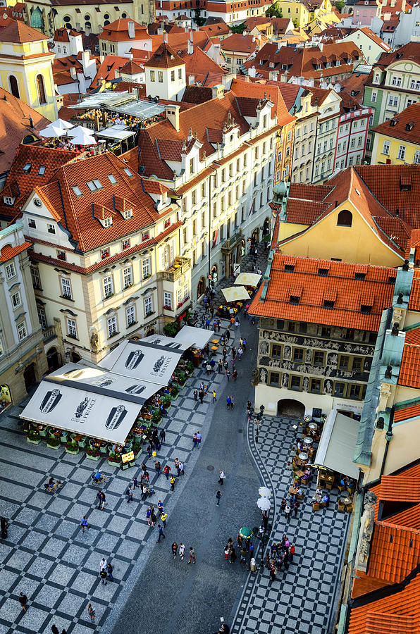 Old Town Square in Prague Photograph by Pablo Lopez