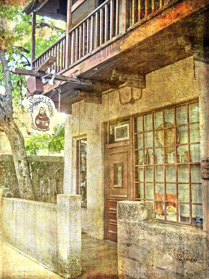 Old Town St. Augustine Photograph by Judy Hall-Folde