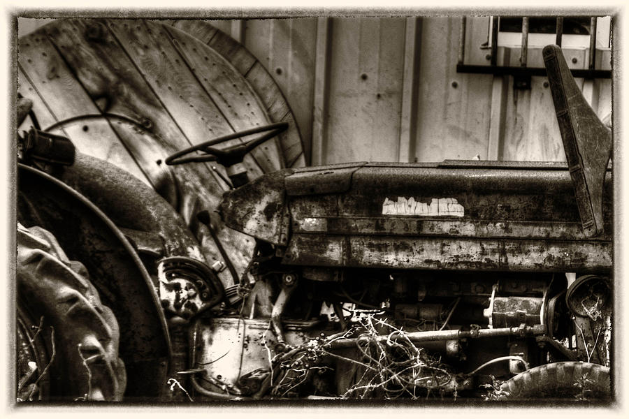 Old Tractor - Series XV Photograph by Doc Braham
