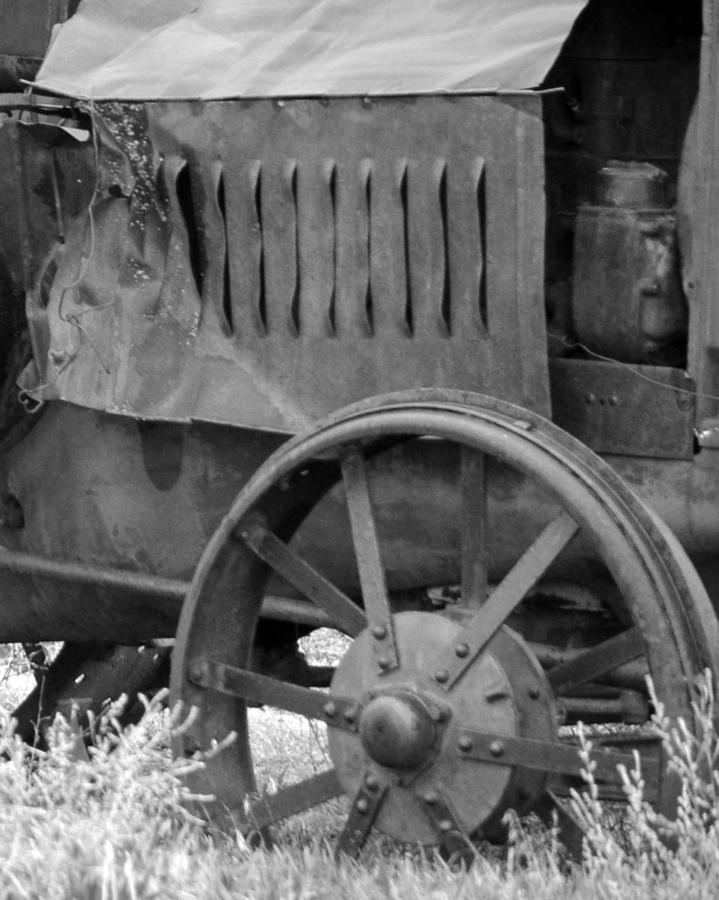Old Tractor Photograph by Whispering Peaks Photography