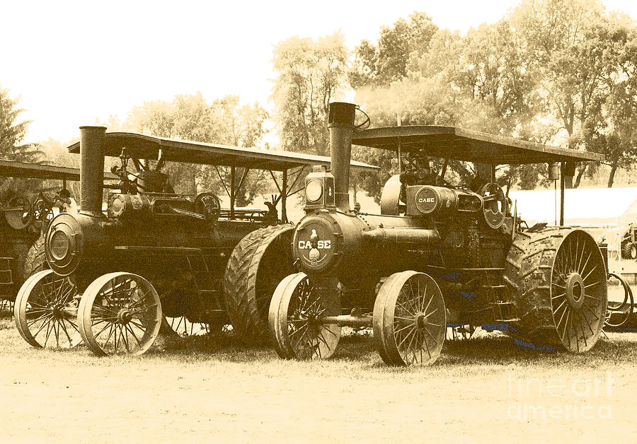 Old Tractors Photograph by Debbie Hart